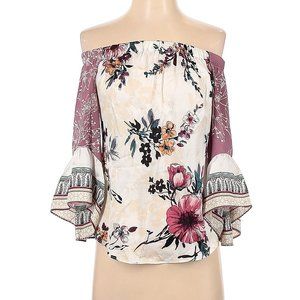White House Black Market  off the shoulder blouse